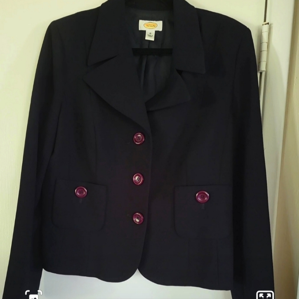 Talbot's Size 16 Navy Jacket